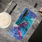 For Huawei P Smart 2021 Shockproof Painted Transparent TPU Protective Case(Chasing Dreams) - 1
