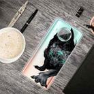 For Xiaomi Mi 10T Lite 5G Shockproof Painted Transparent TPU Protective Case(Mutant Wolf) - 1