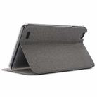 For Teclast P80X TECLAST Business Horizontal Flip PU Leather Case with Holder(Grey) - 1