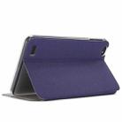 For Teclast P80X TECLAST Business Horizontal Flip PU Leather Case with Holder(Blue) - 1