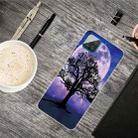 For Samsung Galaxy A12 Shockproof Painted Transparent TPU Protective Case(Moon Tree) - 1