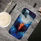 For iPhone 12 Pro Max Shockproof Painted Transparent TPU Protective Case(Blu-ray Carving) - 1