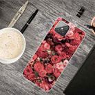 For Huawei Nova 8 SE Shockproof Painted Transparent TPU Protective Case(Many Red Roses) - 1