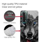 For Huawei P Smart 2021 Shockproof Painted Transparent TPU Protective Case(Mountain Wolf) - 4
