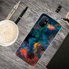 For OnePlus 8T Shockproof Painted Transparent TPU Protective Case(Watercolor Ink) - 1