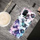 For OnePlus 8T Shockproof Painted Transparent TPU Protective Case(Starry Chrysanthemum) - 1