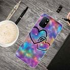 For OnePlus 8T Shockproof Painted Transparent TPU Protective Case(Starry Love) - 1