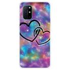 For OnePlus 8T Shockproof Painted Transparent TPU Protective Case(Starry Love) - 2