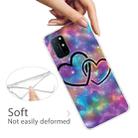 For OnePlus 8T Shockproof Painted Transparent TPU Protective Case(Starry Love) - 3