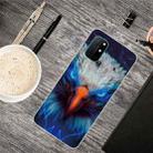 For OnePlus 8T Shockproof Painted Transparent TPU Protective Case(Blu-ray Carving) - 1