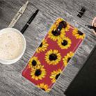 For Samsung Galaxy A01 Core Shockproof Painted Transparent TPU Protective Case(Yellow Chrysanthemum) - 1