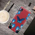For Samsung Galaxy A01 Core Shockproof Painted Transparent TPU Protective Case(Dream Butterfly) - 1