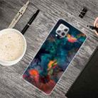 For Samsung Galaxy A42 5G Shockproof Painted Transparent TPU Protective Case(Watercolor Ink) - 1