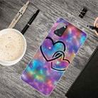 For Samsung Galaxy A71 Shockproof Painted Transparent TPU Protective Case(Starry Love) - 1