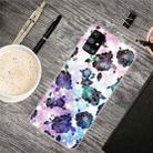 For Samsung Galaxy M31s Shockproof Painted Transparent TPU Protective Case(Starry Chrysanthemum) - 1