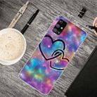 For Samsung Galaxy M31s Shockproof Painted Transparent TPU Protective Case(Starry Love) - 1