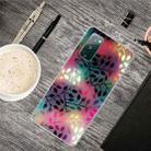 For Samsung Galaxy S20 FE Shockproof Painted Transparent TPU Protective Case(Fluorescent Branches) - 1