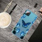 For Samsung Galaxy A12 Shockproof Painted Transparent TPU Protective Case(Dream Butterfly) - 1