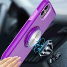 TPU+PC 2 in 1 Shockproof Case with Magnetic Round Car Holder For iPhone 12 / 12 Pro(Silver) - 7