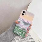 Oil Painting Pattern TPU Protective Case For iPhone 12 Pro(Flower) - 1