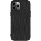 For iPhone 12 / 12 Pro NILLKIN Anti-slip Texture PC Protective Case(Black) - 1