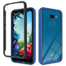 For LG Harmony 4 / K40S Starry Sky Solid Color Series Shockproof PC + TPU Protective Case(Royal Blue) - 1