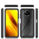 For Xiaomi Poco X3 NFC Starry Sky Solid Color Series Shockproof PC + TPU Protective Case(Black) - 2