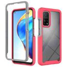 For Xiaomi Mi 10T / 10T Pro Starry Sky Solid Color Series Shockproof PC + TPU Protective Case(Red) - 1