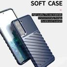 For Samsung Galaxy S21 5G Thunderbolt Shockproof TPU Protective Soft Case(Blue) - 2