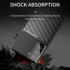 For Samsung Galaxy S21 5G Thunderbolt Shockproof TPU Protective Soft Case(Blue) - 5