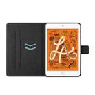 Colored Drawing Horizontal Flip Leather Case with Holder & Card Slots & Sleep / Wake-up Function For iPad Mini 5/4/3/2/1(Butterfly Cat) - 4