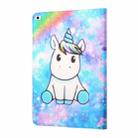 Colored Drawing Horizontal Flip Leather Case with Holder & Card Slots & Sleep / Wake-up Function For iPad Mini 5/4/3/2/1(Unicorn) - 3