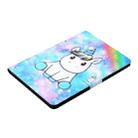 Colored Drawing Horizontal Flip Leather Case with Holder & Card Slots & Sleep / Wake-up Function For iPad Mini 5/4/3/2/1(Unicorn) - 6