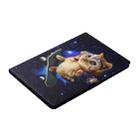 Colored Drawing Horizontal Flip Leather Case with Holder & Card Slots & Sleep / Wake-up Function For iPad Mini 5/4/3/2/1(Skateboard Cat) - 6