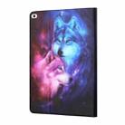 Colored Drawing Horizontal Flip Leather Case with Holder & Card Slots & Sleep / Wake-up Function For iPad Air / Air 2 / 2017 / 2018(Wolf) - 3