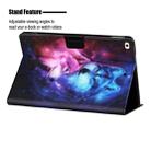 Colored Drawing Horizontal Flip Leather Case with Holder & Card Slots & Sleep / Wake-up Function For iPad Air / Air 2 / 2017 / 2018(Wolf) - 5