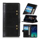 For LG K42 Peas Crazy Horse Texture Horizontal Flip Leather Case with Holder & Card Slots & Wallet(Black) - 1