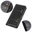 For Alcatel 3X 2020 Peas Crazy Horse Texture Horizontal Flip Leather Case with Holder & Card Slots & Wallet(Black) - 7