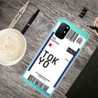 For OnePlus 8T Boarding Pass Series TPU Phone Protective Case(Flag Tokyo) - 1