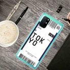 For OnePlus 8T Boarding Pass Series TPU Phone Protective Case(Tokyo) - 1