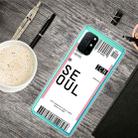 For OnePlus 8T Boarding Pass Series TPU Phone Protective Case(Seoul) - 1