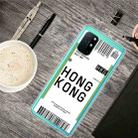 For OnePlus 8T Boarding Pass Series TPU Phone Protective Case(Hong Kong) - 1