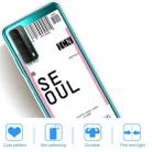 For Huawei P Smart 2021 / Y7A Boarding Pass Series TPU Phone Protective Case(Seoul) - 5