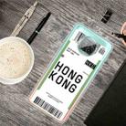 For Xiaomi Mi 10T Lite 5G Boarding Pass Series TPU Phone Protective Case(Hong Kong) - 1