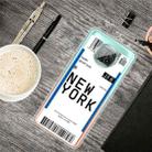 For Xiaomi Mi 10T Lite 5G Boarding Pass Series TPU Phone Protective Case(New York) - 1