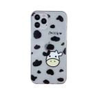 Leopard Cow High Transparent TPU Protective Case For iPhone 11 Pro Max - 1