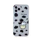 Leopard Cow High Transparent TPU Protective Case For iPhone 12 Pro Max - 1