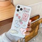 For iPhone 12 mini Graffiti High Transparent TPU Protective Case (Good Luck) - 1