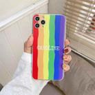 Rainbow TPU Protective Case For iPhone 12(Caroline) - 1