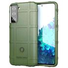 For Samsung Galaxy S21 5G Full Coverage Shockproof TPU Case(Army Green) - 1